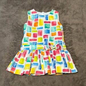 Mayoral - Girl’s Multicolor Tie-Dye Sleeveless Dress, Size - 24 months